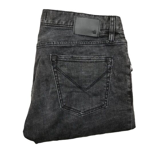 RARE John Varvatos Jeans Size 34 Designer Jeans Gray WIGHT - Picture 8 of 9